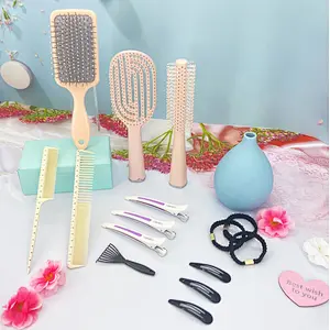 New Design 15PCS Comb Set Professional Hair Styling Kit with Wide & Fine Tooth Combs Comfortable Hair Styling Tools for All People